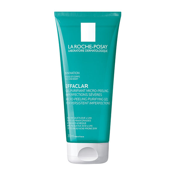 LAROCHE-POSAY Effaclar Gel Purifiant Micro-Peeling Peau Grasse Acnéique | 200ml