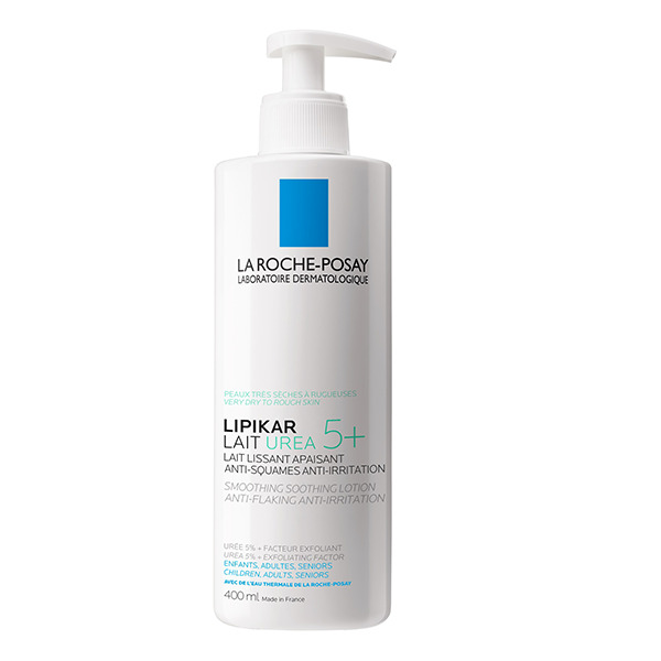 LA ROCHE-POSAY  Lipikar Lait Urea 5+ Peau Sensible Très Sèche | 400ml