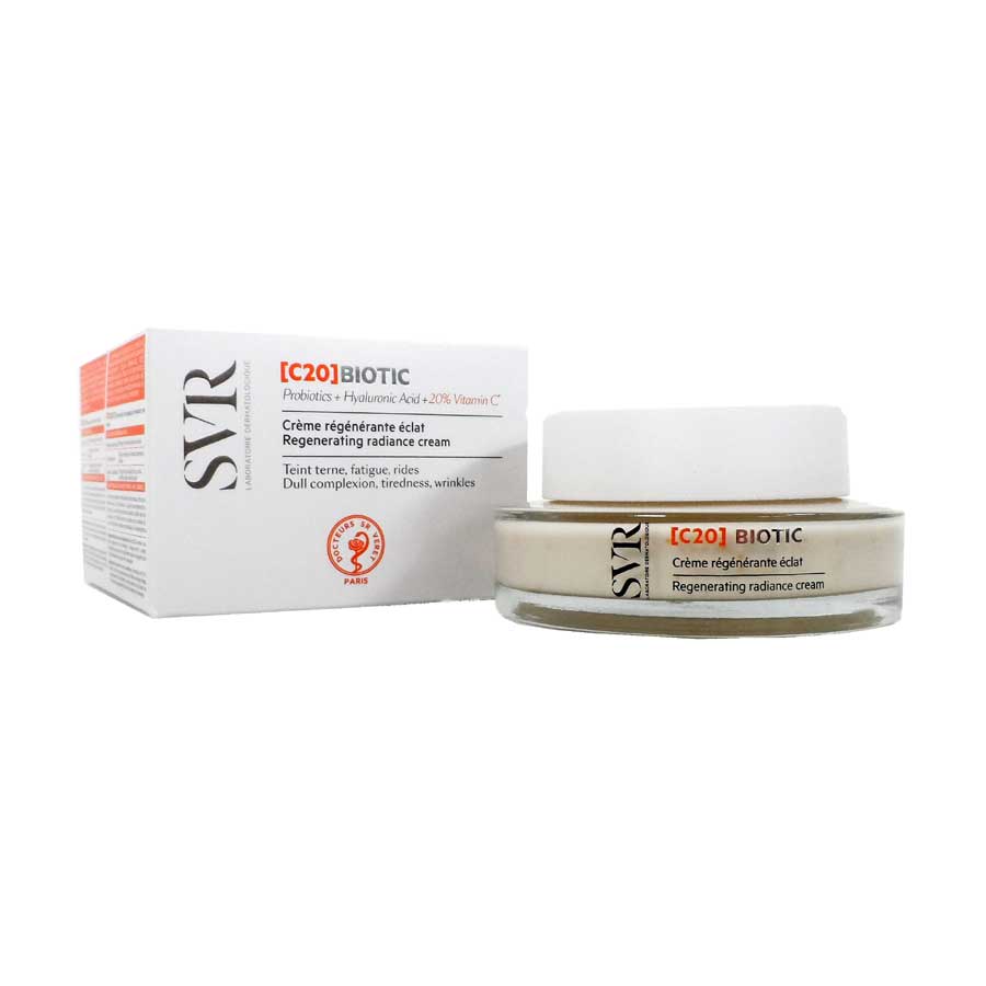 SVR BIOTIC C20 CREME REGENERANTE ECLAT PEAUX TERNES 50ML