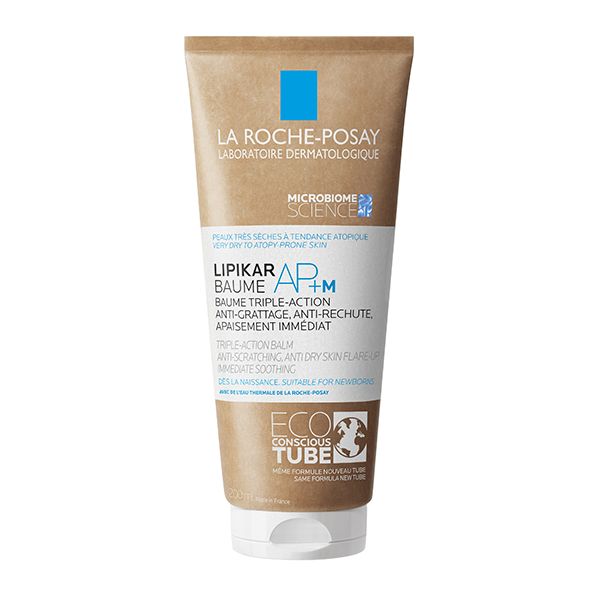 LA ROCHE-POSAY  Lipikar Baume AP+M Tube Eco-Responsable Peau Sèche et Eczéma Atopique | 200ml