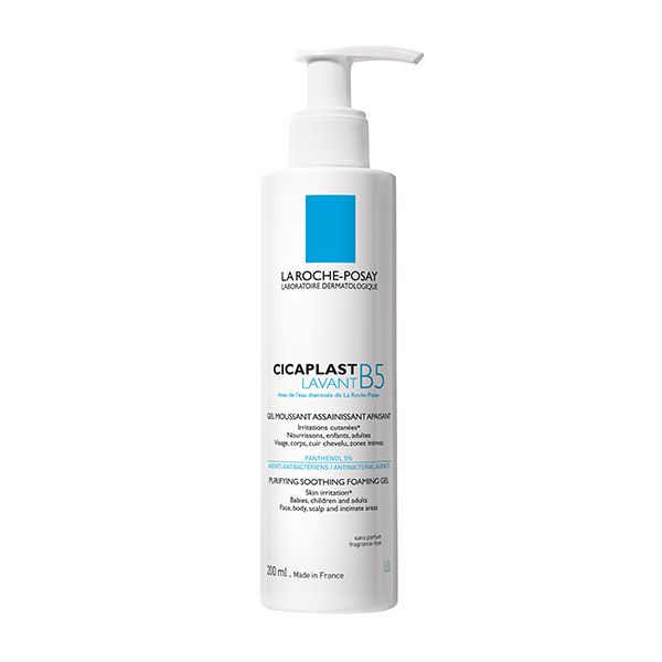 LA ROCHE-POSAY Cicaplast B5 Gel Lavant Peau Irritée et Fragilisée | 200ml