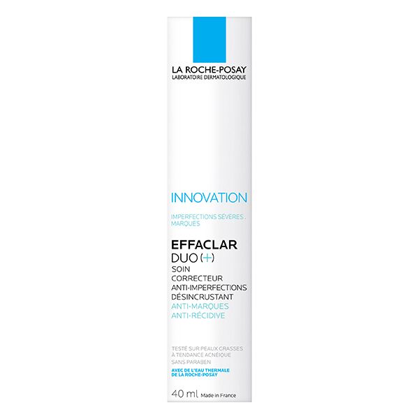 LA ROCHE-POSAY Effaclar Duo+ Soin Anti-Imperfections Peau Grasse Acnéique | 40ml