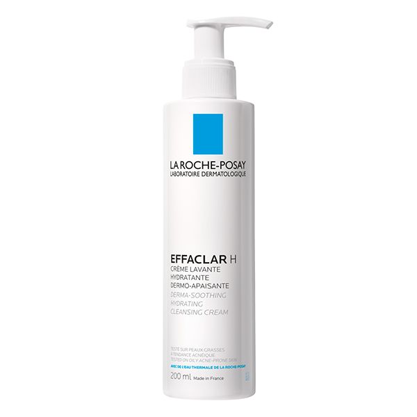 LAROCHE-POSAY Effaclar H Crème Lavante Hydratante Peau Grasse Desséchée | 200ml