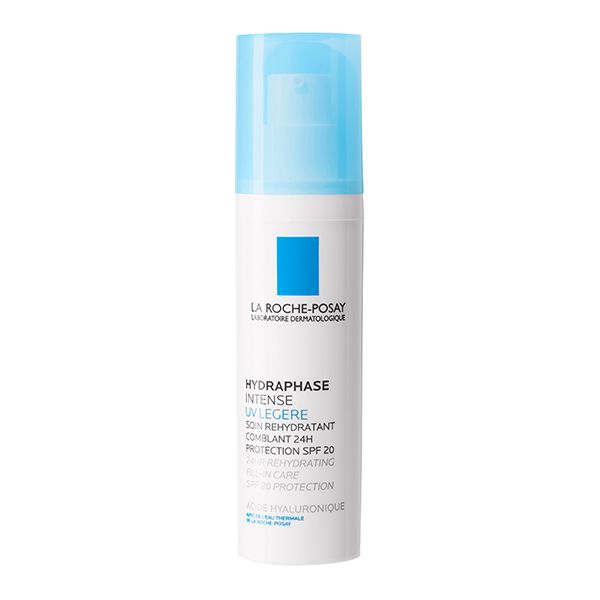 LA ROCHE-POSAY Hydraphase UV Intense Légère Crème Hydratante SPF20 Peau Normale à Mixte | 50ml