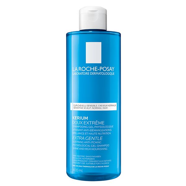 LA ROCHE-POSAY Kerium Doux Shampoing Apaisant Cuir Chevelu Sensible | 400ml