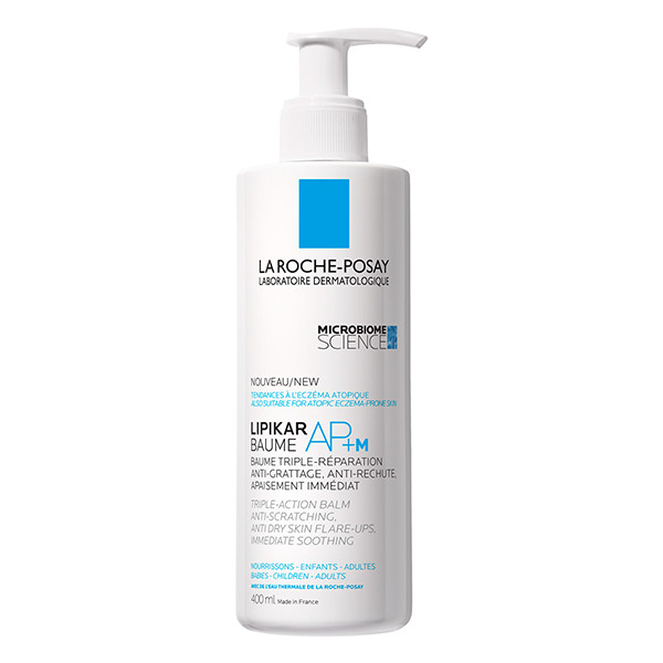 LA ROCHE-POSAY Lipikar Baume AP+M Peau Sèche et Eczéma Atopique | 400ml