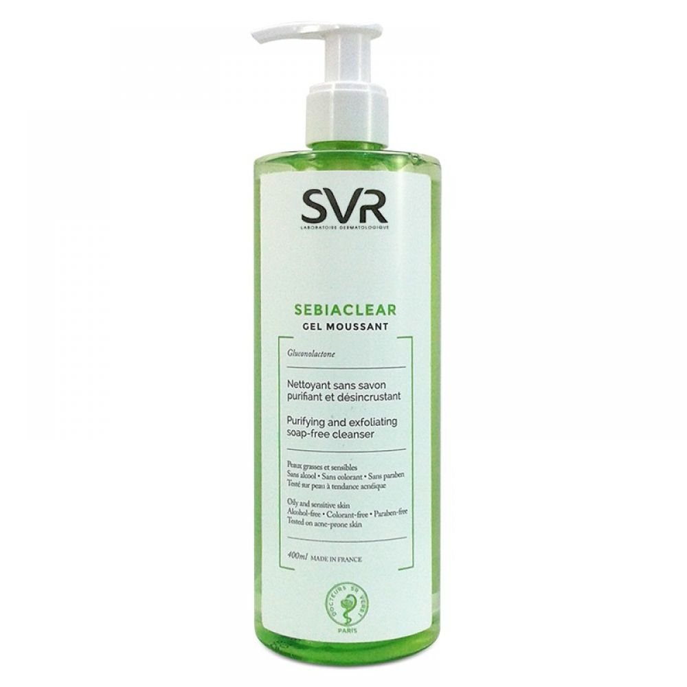 SVR SEBIACLEAR Gel Moussant 400ML