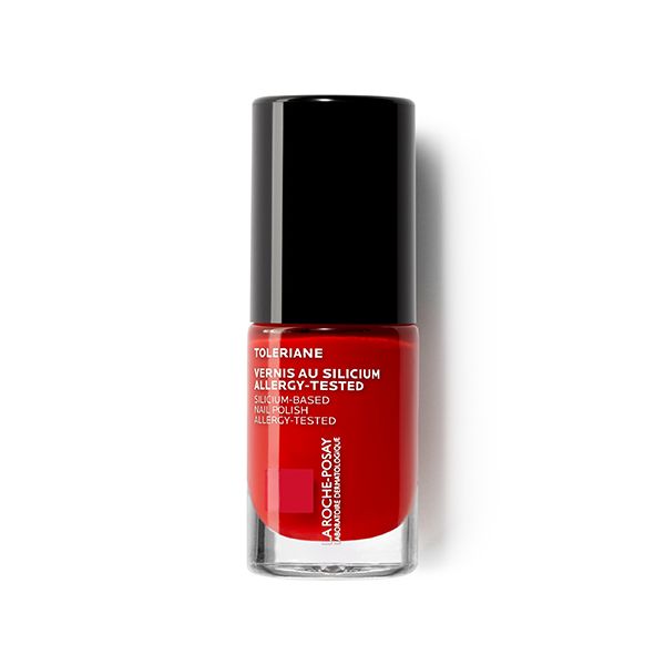 LA ROCHE-POSAY Toleriane Vernis à Ongles Fortifiant Silicium Color Care | N24 ROUGE PARFAIT | 6ml