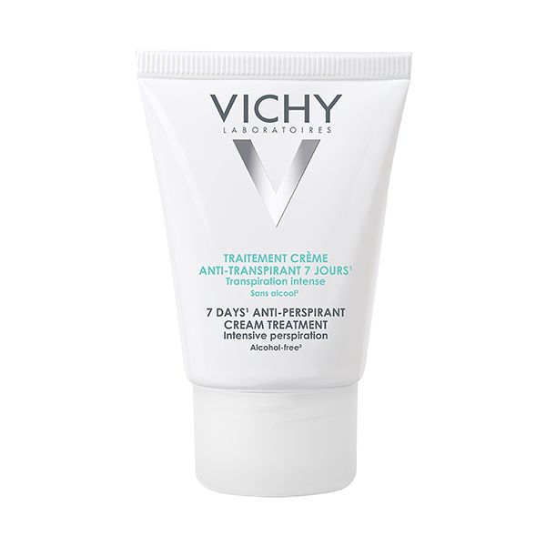 Vichy Dermo-Tolérance Traitement Crème Anti-Transpirant 7 Jours Tous Types de Peaux | 30ml