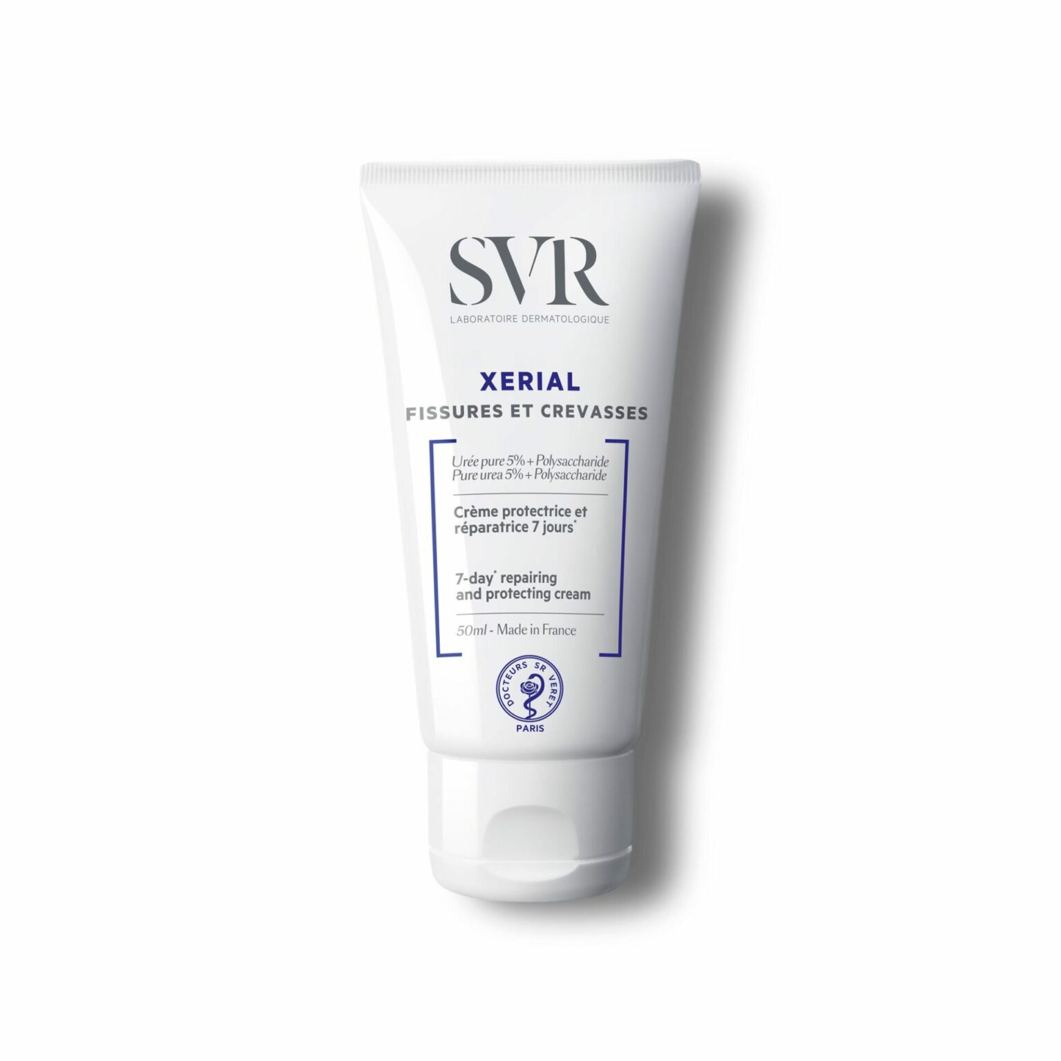 SVR XERIAL Fissures & Crevasses Crème protectrice et réparatrice 7 jours 50ML